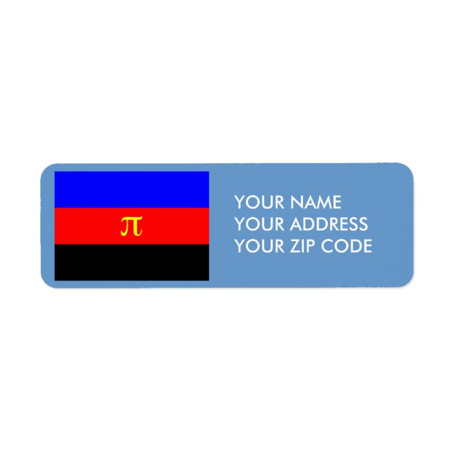 OFFICIAL POLYAMORY PRIDE FLAG -.png Return Address Label (Front)