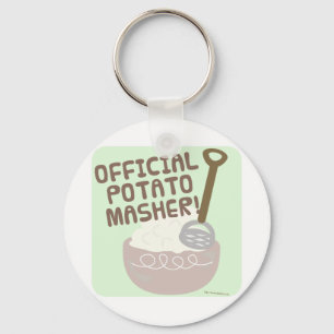 Official Potato Masher Key Ring