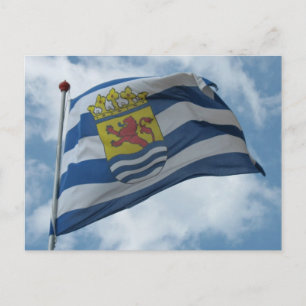 Official province of Zeeland Flag Photo Card