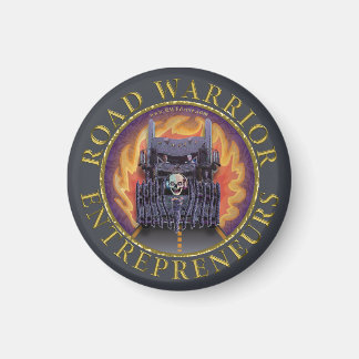 Official Road Warrior Entrepreneurs Logo Magnet