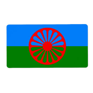 Official Romany gypsy flag