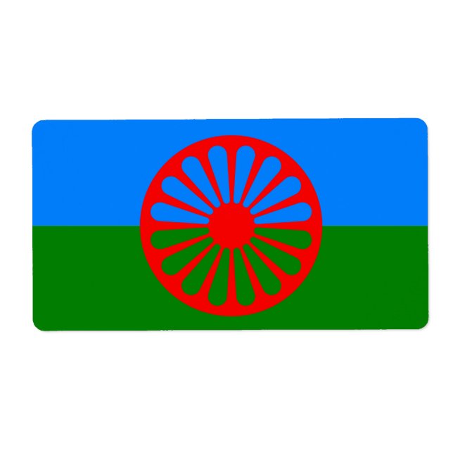 Official Romany gypsy flag (Front)