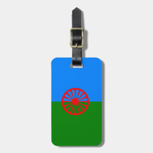 Official Romany gypsy flag Luggage Tag