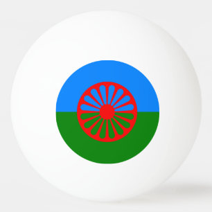Official Romany gypsy flag Ping-Pong Ball