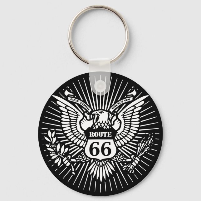 Official Rt. 66 Key Ring (Front)