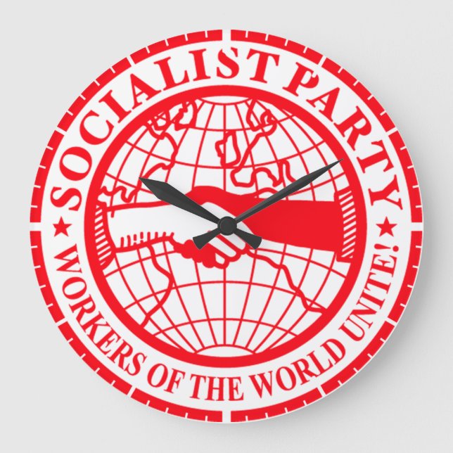 Official S.P.U.S.A Logo Wall Clock (Front)