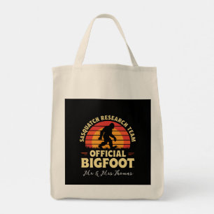 Official Sasquatch Research Team: Bigfoot Hunters Tote Bag