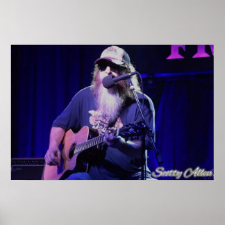 Official Scotty Allen LIVE Wall Poster