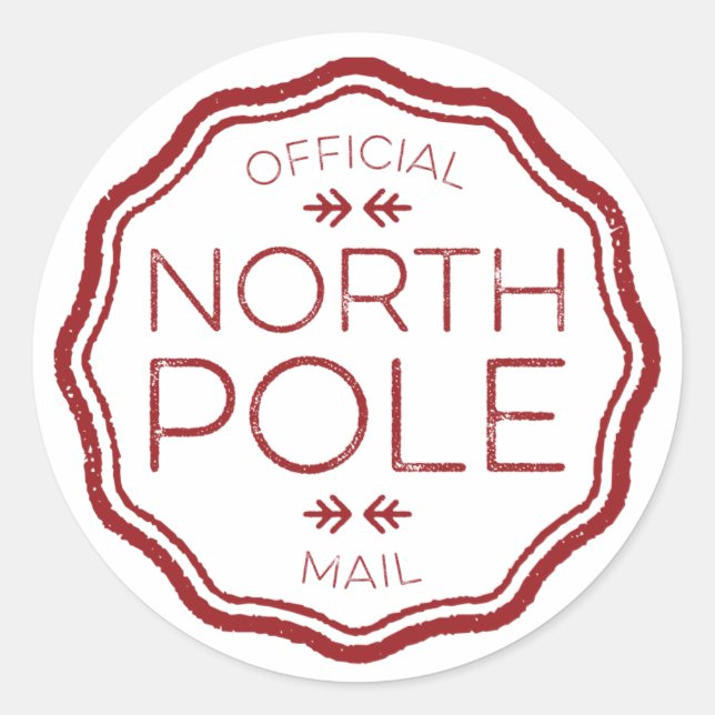 Official Seal from the North Pole (Front)
