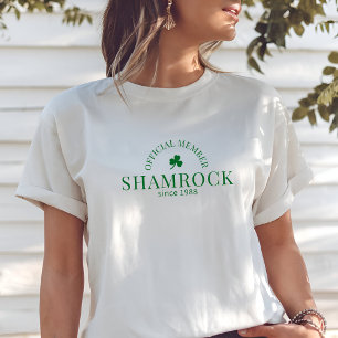 Official Shamrock Club T-Shirt, Minimalist  T-Shirt