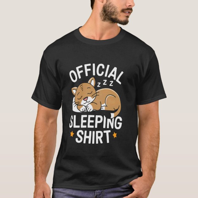 Official Sleep Cougar T-Shirt (Front)