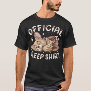 Official Sleep Shirt, Chihuahua Dog with Puppy T-Shirt