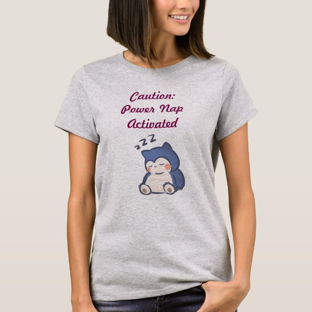 "Official Sleepfluencer Merch" T-Shirt (Front)