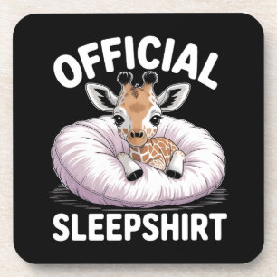  Official  Sleepshirt Giraffe Coaster