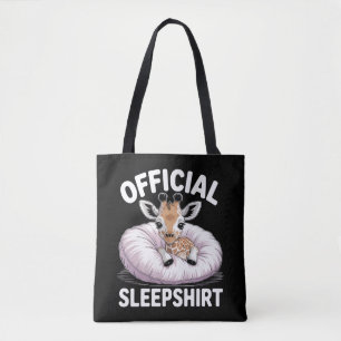 Official Sleepshirt Giraffe Tote Bag