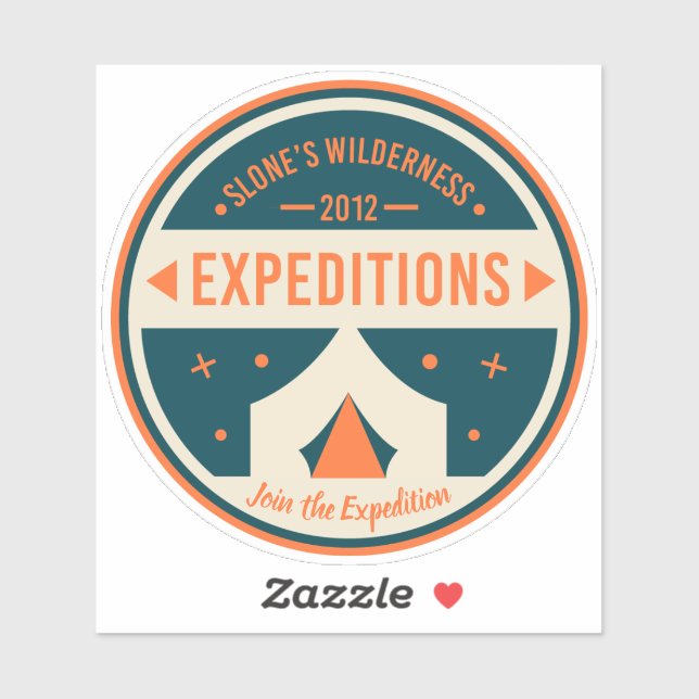 Official Slone's Wilderness Expeditions Sticker (Sheet)