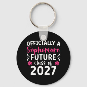Official Sophomore Cl Of 2027 First Day Of 10th Gr Key Ring