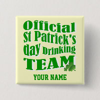 Official St Patrick's day drinking team