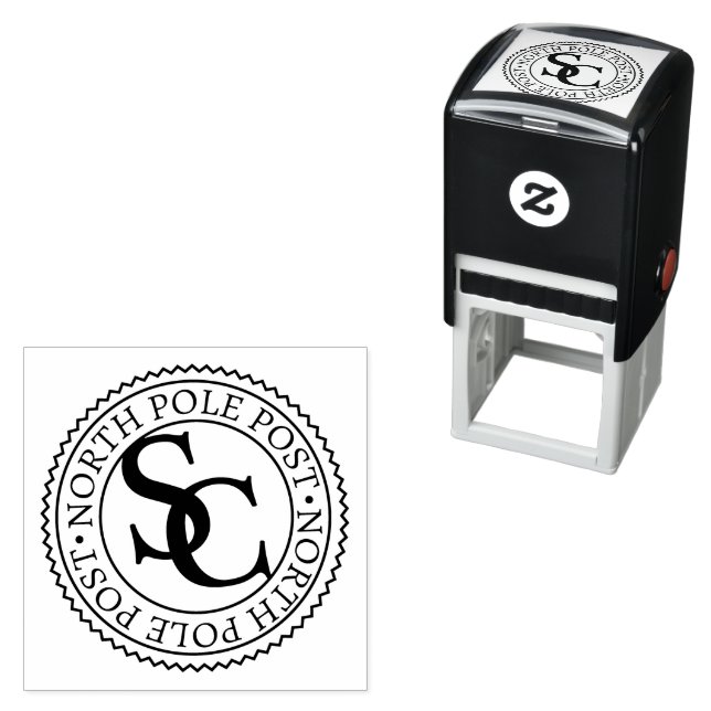 Official Stamp From Santa Claus North Pole Post (In Situ)