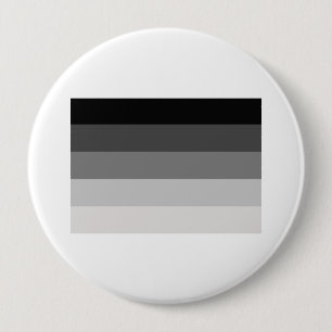 OFFICIAL STRAIGHT PRIDE FLAG 10 CM ROUND BADGE