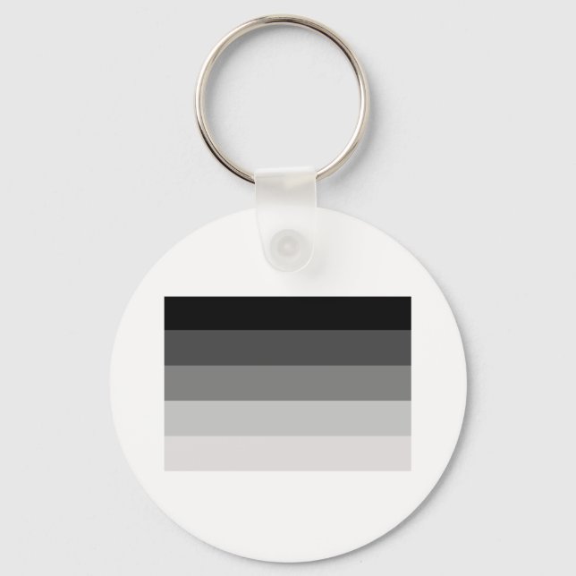 OFFICIAL STRAIGHT PRIDE FLAG KEY RING (Front)