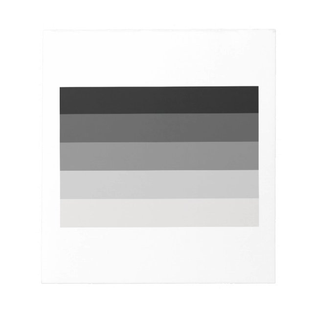 OFFICIAL STRAIGHT PRIDE FLAG NOTEPAD (Front)