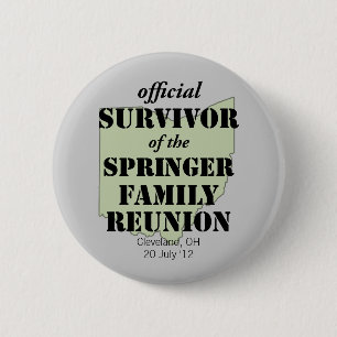 Official Survivor 6 Cm Round Badge