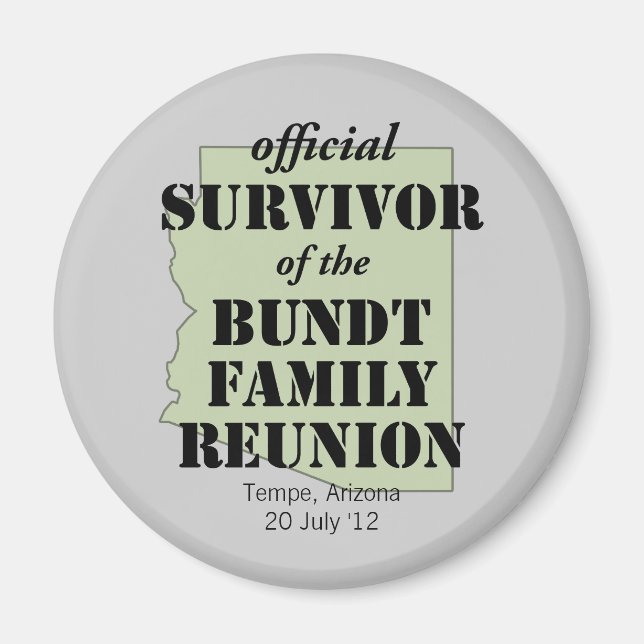 Official Survivor Magnet (Front)