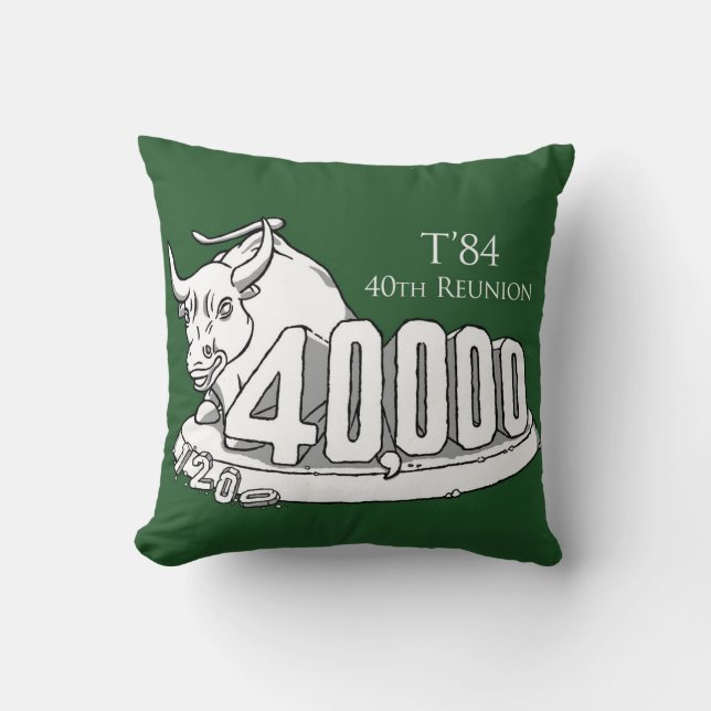 Official T'84 Power Nap Throw Pillow (Front)