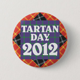 Official Tartan Day 2012 Button