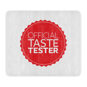 Official Taste Tester Cutting Board