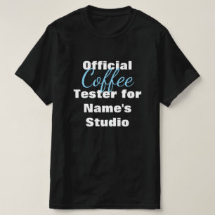 Official Tester Funny Custom Name & Studio T-Shirt