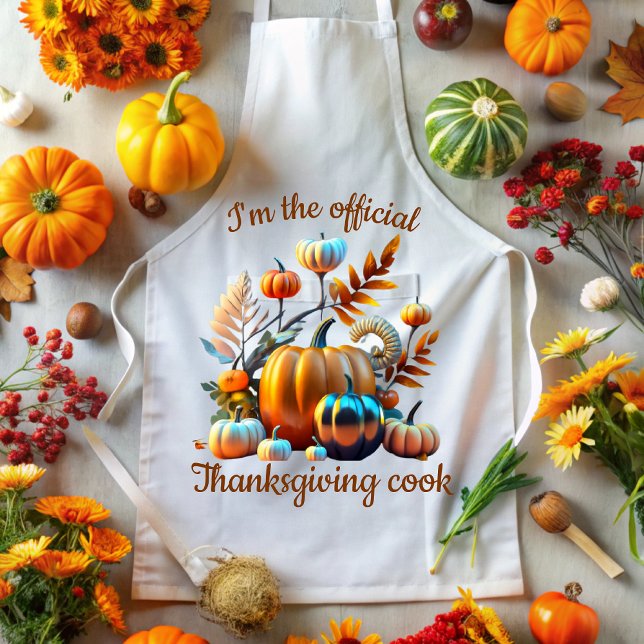 Official Thanksgiving Cook Apron (Creator Uploaded)