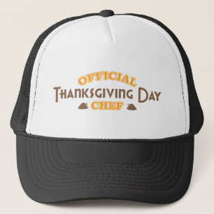 Official Thanksgiving Day Chef Trucker Hat