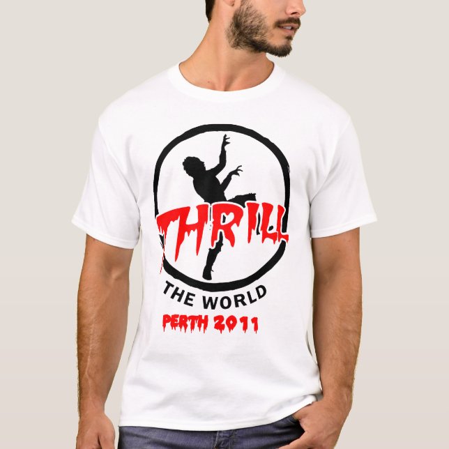 Official Thrill the World Perth 2011 T-Shirt (Front)