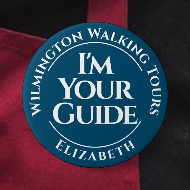 Official Tour Guide Badge Button (Creator Uploaded)