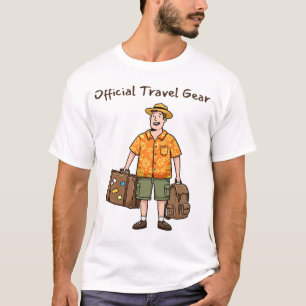 Official Travel Gear Fun Travel Lover  T-Shirt