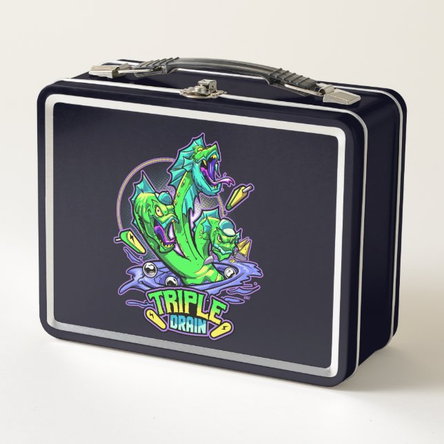 Official Triple Drain Lunchbox (Front)