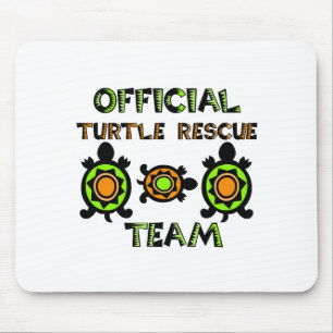 Official Turtle Rescue Team 1 Mouse Pad