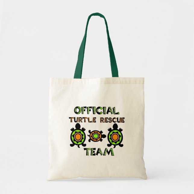 Official Turtle Rescue Team 1 Tote Bag (Front)