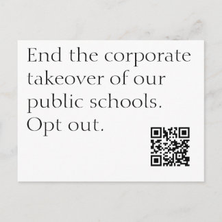 Official United Opt Out Postcards