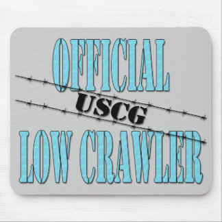 Official USCG Low Crawler Mouse Pad