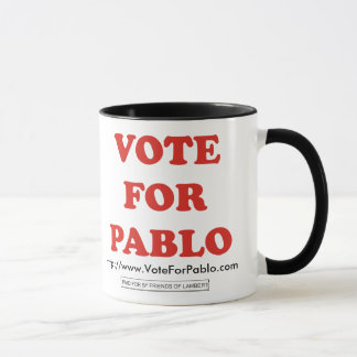Official Vote For Pablo Ringer Mug
