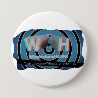 Official WheatstoneHolmes stereoscopic 3D 7.5 Cm Round Badge
