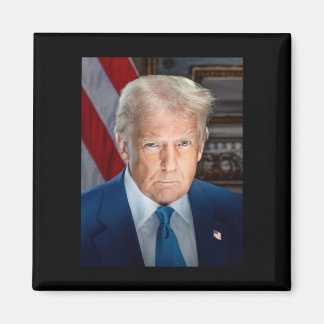 Official White House Portrait Donald J Trump 2025  Magnet