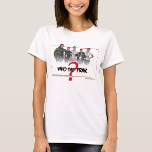 Official "Who the Frak" Cast Fitted Shirt