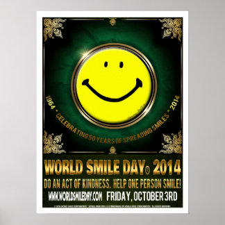 Official World Smile Day® 2014 Poster
