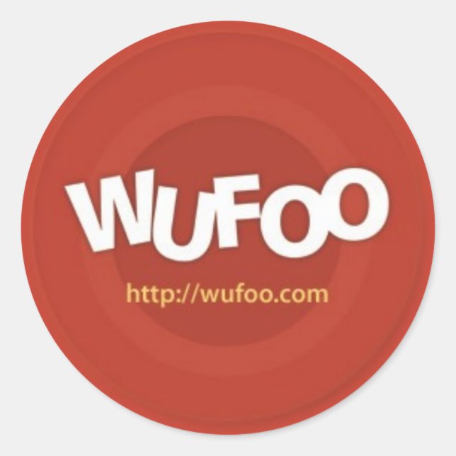 Official Wufoo Sticker (Front)