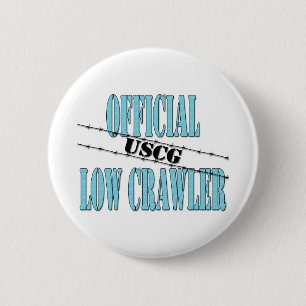 officiallowcrawleruscg 6 cm round badge