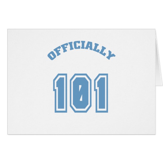 Officially 101 (Front Horizontal)